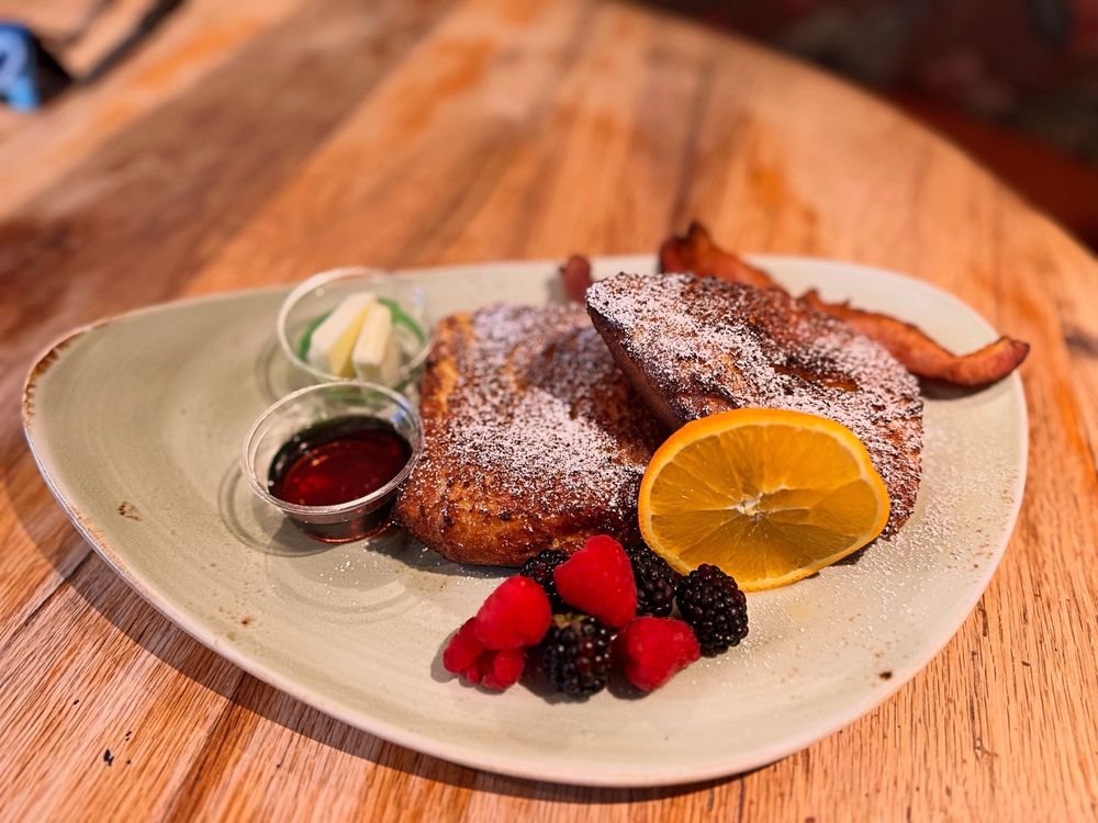 Surfer’s Soufflé French toast